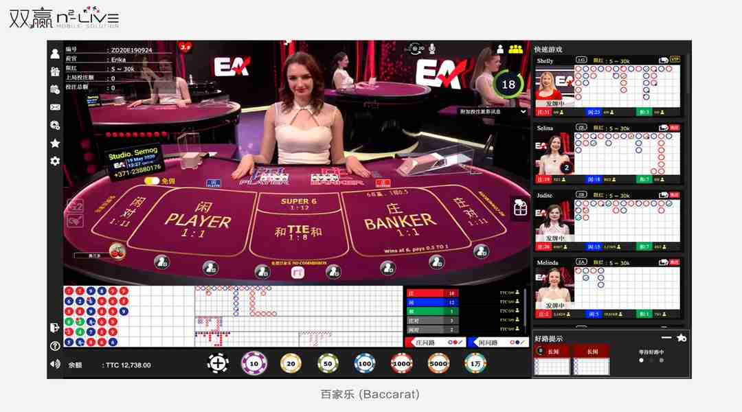 Sản phẩm Live Casino được ra mắt bởi N2-Live