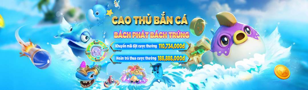 bắn cá với những trải nghiệm tuyệt vời